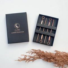 Copper Cocktail Picks -  Set of 4