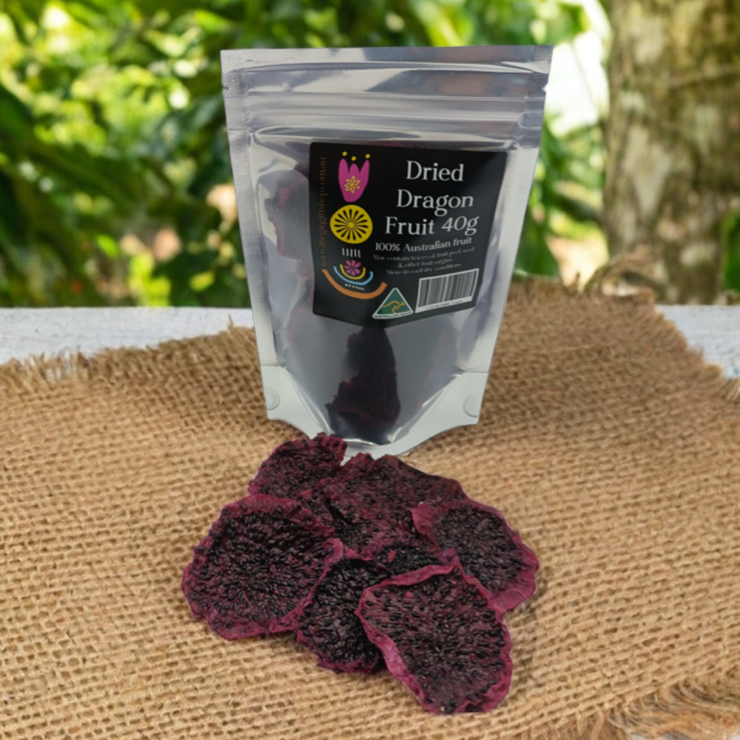 Dried Dragon Fruit Cocktail Garnish - 40g