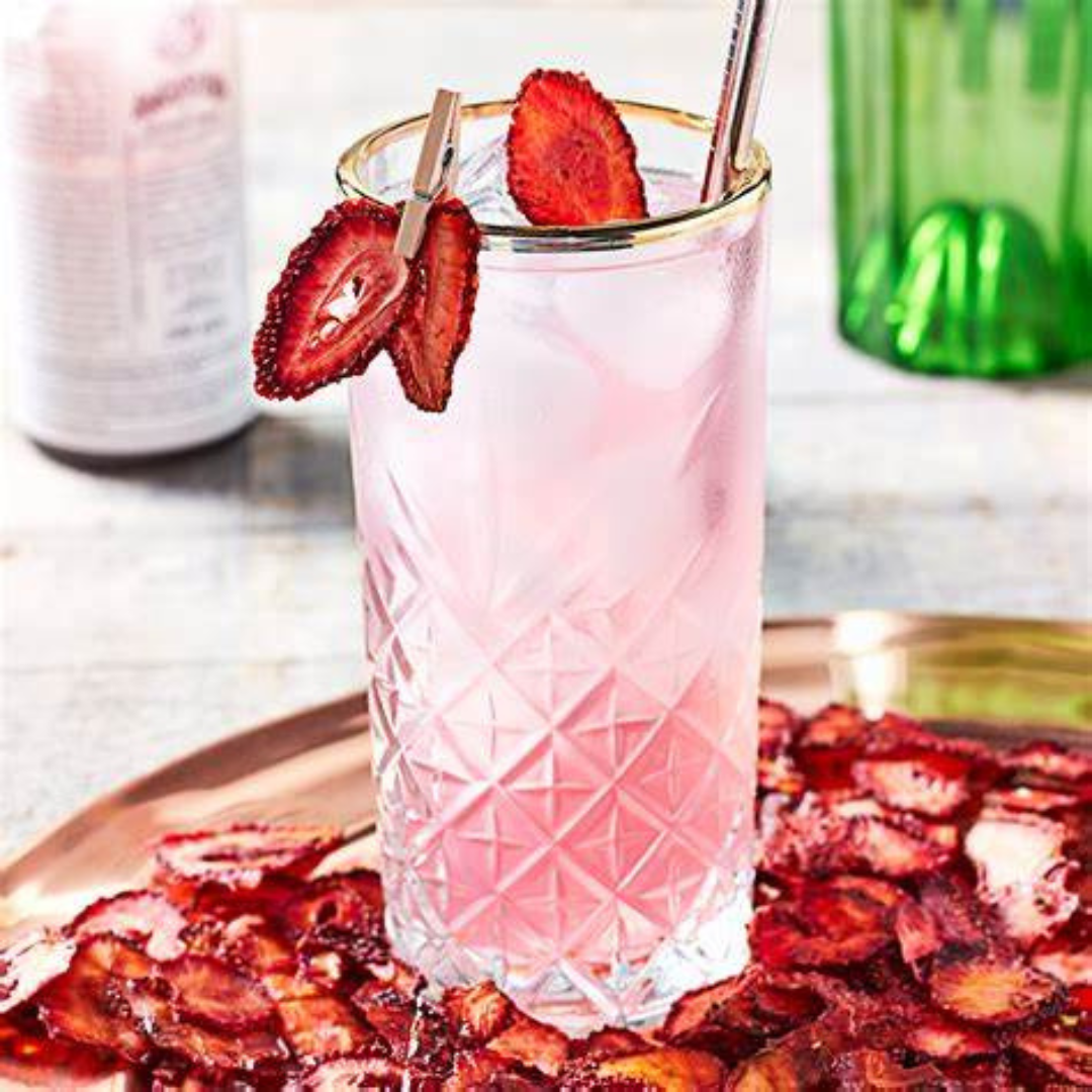 Dried Strawberry Cocktail Garnish - 40g