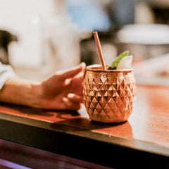 Copper Drinking Straws - Pack of 6