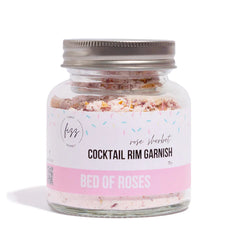 Bed of Roses Cocktail Fizz Garnish